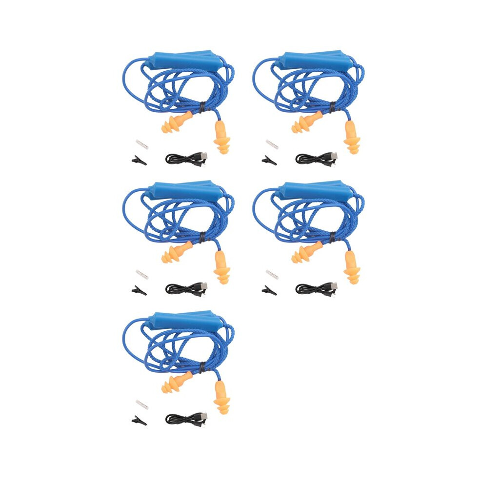 5X Earphone Ear Plugs For Work, Noise Suppression, Hearing Protection,Construction Sites, Noisy Places 4714092057298