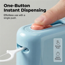 Automatic - Dental Floss Box, Containing Dental Floss, A Portable Dental Floss Case, Dental Floss 100 Dental Floss