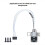 3Pcs for  A1  Hotend Mounting Heating Assembly Essential Accessories for  A1 & A1  3D Printers 2