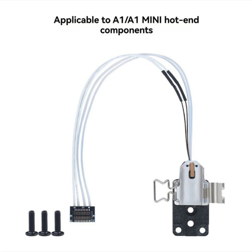 3Pcs for  A1  Hotend Mounting Heating Assembly Essential Accessories for  A1 & A1  3D Printers 1