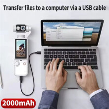Q8 Handhållen Utomhussportkamera 4K Ultraklar Autofokus Videoinspelare Kamera Fickkamera Actionkamera Svart