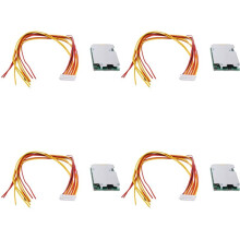 4X Carte de Protection de la Charge des Batteries Lithium Li-Ion Balancer 40A BMS 10S 36V 18650 Carte de Circuit de Charge D'Équilibre PCM 10S BMS