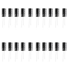 20 X 25V 1000UF 105 Condensateur Électrolytique Radial 10X20Mm