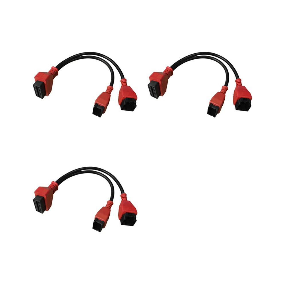 3X For Programming Cable 12+8 Connector For Autel Ds808 Maxisys 906 908 Pro Elite 12+8 Adapter 6034096267379
