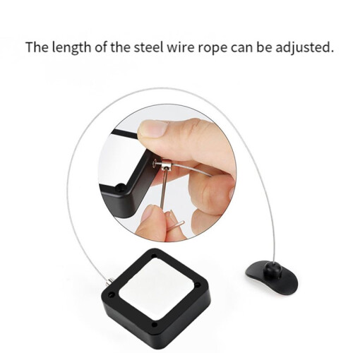 4pcs Remote Control Tether TV Remote Control Leash Retractable Safety Lock with Adjustable Strap B 2