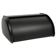 Metal Bread Holder Roll Top Bread Box Iron Vintage Roll Top Bread Storage Container Food Organizer Bin for Kitchen B