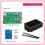 CM4 WiFi7 Expansion Board for Raspberry Pi Computers Module Support WiFi 6/WiFi 5 with Aluminum Alloy Casing +Antenna 2