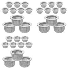 30Pcs Double Screen Filter Cocktail Smoker Screen Mesh Bowl Screen Filter for Bourbon Whiskey Smoker