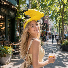 Hands-Free Hand Shade Hat Third Hand Hands-Free Sun Visor Headband Visor for Beach, BBQ, Outdoor