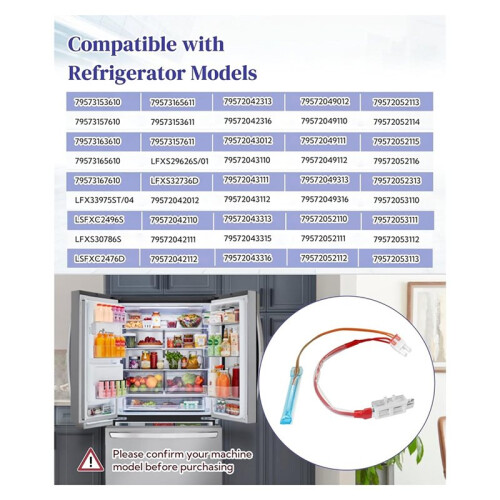 ACM73919214 6615JB2005S Refrigerator Freezer Temperature Sensor for   Models 2
