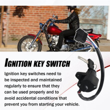 Ignition Lock W/Keys for 2006-2022 VULCAN 900 CLASSIC CUSTOM LT 27005-0032