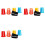 15X EQ Rotary Knob Replacement Equalizer Potentiometer Fader Knobs Push Rod Cap, Knob Cap-B 1