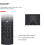 Backlit Voice Remote Control,USB Wireless Voice Control Sensing 2.4G Air Remote Mouse with IR Learning for PC,Projector 2