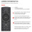 Backlit Voice Remote Control,USB Wireless Voice Control Sensing 2.4G Air Remote Mouse with IR Learning for PC,Projector 5