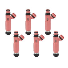 6Pcs 195500-4140 Fuel Injectors Fit for Pajero Sport 6G72 3.0 MR507376