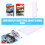 10 Pack Clear Model Car Display Case , for Diecast Blister, Toy Storage Organizer Wall Mount Display Case 3