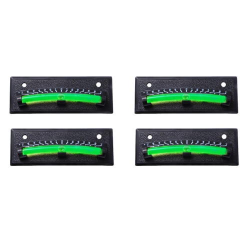 RV Level Bubble Graduated Scale Stick  Leveling System,High Visibility Bubble for ,Trailer,Caravan & RV 4 Pack