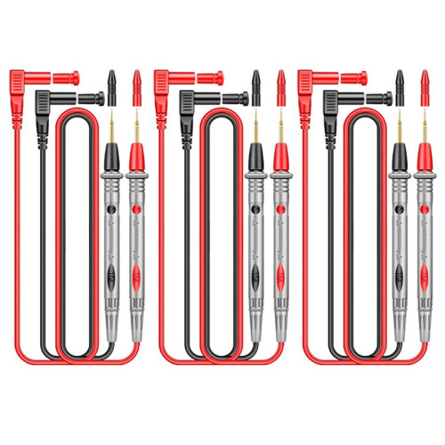3PCS PT1005B Multimeter Probe Test Lead 1000V 10A Universal Needle Tip Multifunctional Electrical Tester