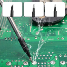 Punta per Saldatore C210, Punta per Saldatore USB, Punta per Saldatore A Batteria da 5V, Accessori per Rilavorazione di Saldatura, 6 Pezzi