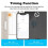 Tuya ZigBee  Electric Curtain Motor Chain Roller Blinds Pull Bead Curtain Control System for Alexa Yandex EU Plug 5