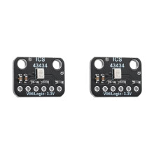 2X ICS-43434 MEMS Digital Microphone Module I2S 1.5V-3.6V Microphone Module Breakout Low-Cost Low-Pass Filter Module