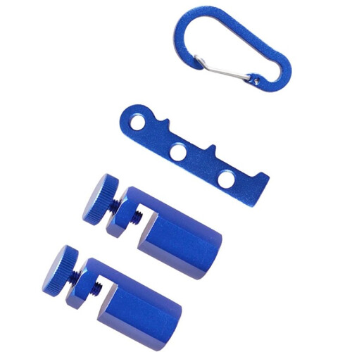 Stair Guages Knobs Tool with Holder Carabiner Stair Stringer Layout Tool Stair Stringer Layout Knobs Tool 2