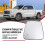 68050299AA para  Ram 1500 2009-2019 e Ram 2500 2012-2019 Espelho Retrovisor Esquerdo com Aquecimento Automático 4