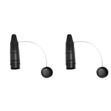 2X PDLC Wasserdichter Außenstecker Staubdichter Kunststoffkabelschutz Glasfaser-Patchkabelgehäuse