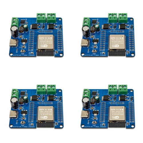4X Module de Commutation MOS Double Canal ESP32 DC5-60 V, Module Wi-Fi et BLE ESP32-32E Intégré.