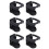 6X Black Plastic Folding Car Truck Drink Cup Can Bottle Holder Stand 1