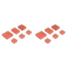 12X for Banana Pi BPI-F3 Heatsink Pure Copper Passive Cooling Pad Heat Dissipation Radiator for Enhanced Performance