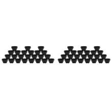 Kaffee-Cupping-Schalen, 200 Ml, für 12 G Kaffeepulver und 200 G Kochendes Wasser, Stapelbare Kaffeeschalen für Kaffeeliebhaber, 48 Stück