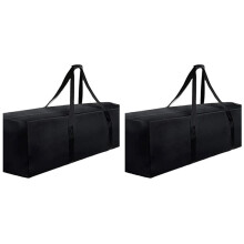2X Extra Large Zippered Duffel Bag for Travel Camping Sports Equipment Storage, Waterproof Foldable Luggage Bag
