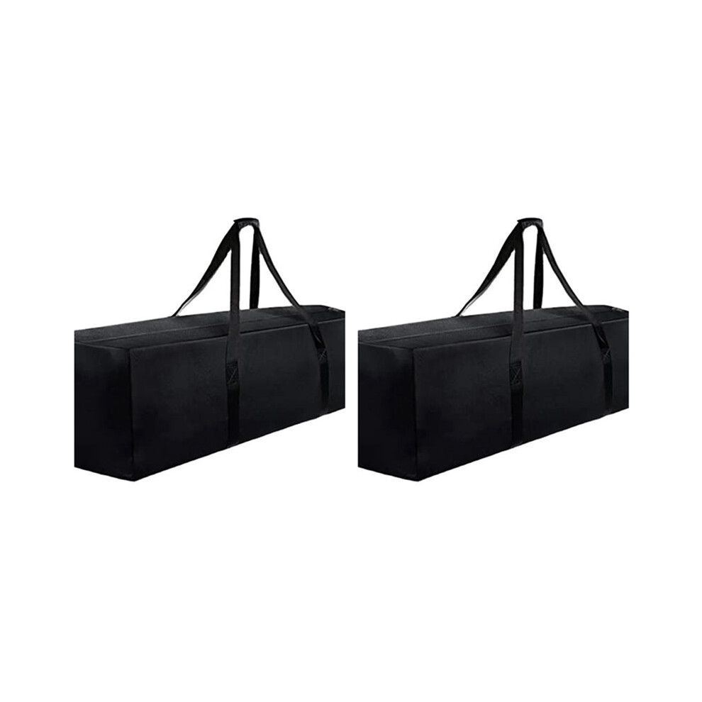 2X Extra Large Zippered Duffel Bag For Travel Camping Sports Equipment Storage, Waterproof Foldable Luggage Bag 4711114131622