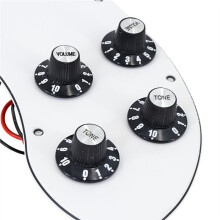 Prewired Pickguard Loaded Humbucker Pickups Set for 70s TL Electric Guitar Replacement White