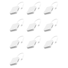 10X 4 in 1 Memory Card Reader Adapter Type C USB-C Media OTG M2 SM XD Card Reader for Android Accessories