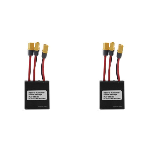 2X Electric Bicycle Dual Battery Balanced Discharge Module 40A 10V-100V Ebike Accessories
