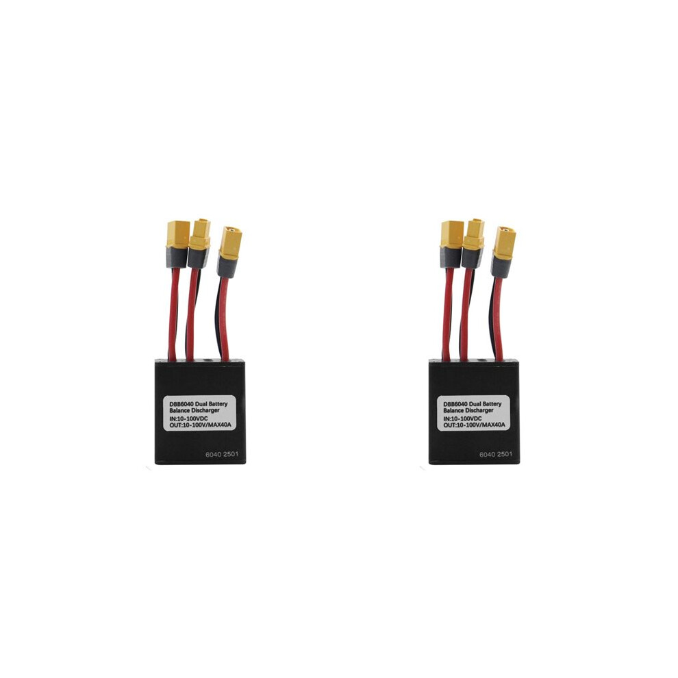 2X Electric Bicycle Dual Battery Balanced Discharge Module 40A 10V-100V Ebike Accessories 6033031377555