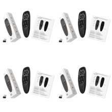 4X Telecomando G10S Pro per Android TV Box Telecomando Vocale Giroscopio Mouse Wireless 2.4G Telecomando IR Retroilluminazione A LED
