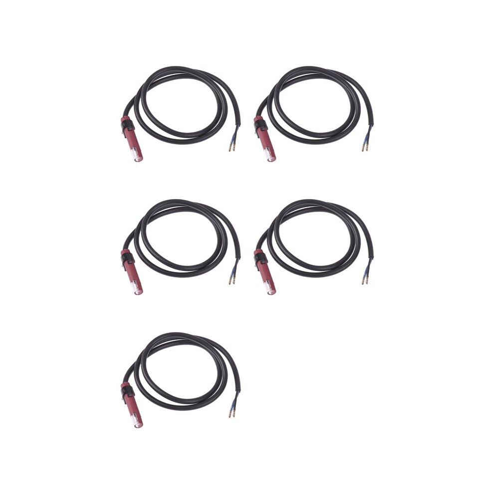 5X Qrb1 Flame Detector Photosensitive Electric Eye Burner Detection Photoresistor Red Qrb1 Photocell 4712458649019