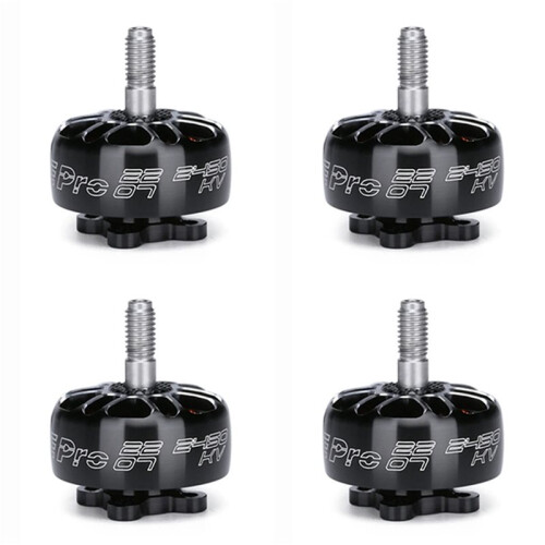 4X para XING-e Pro 2207 2450KV Motor Brushless 2-4S Lipo Diâmetro Do Eixo de 4 mm para Hélices de 5-6 Polegadas RC FPV Freestyle Drones