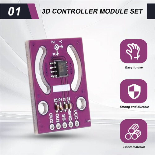 1 Set MCU-93 MLX90333 3D-Joysticksensormodule met Absolute Positie-SPI-Interface voor  en Gamecontrollers 1