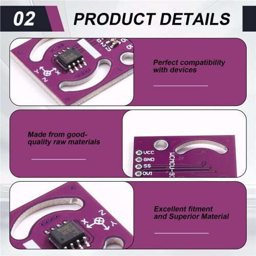1 Set MCU-93 MLX90333 3D-Joysticksensormodule met Absolute Positie-SPI-Interface voor  en Gamecontrollers 2