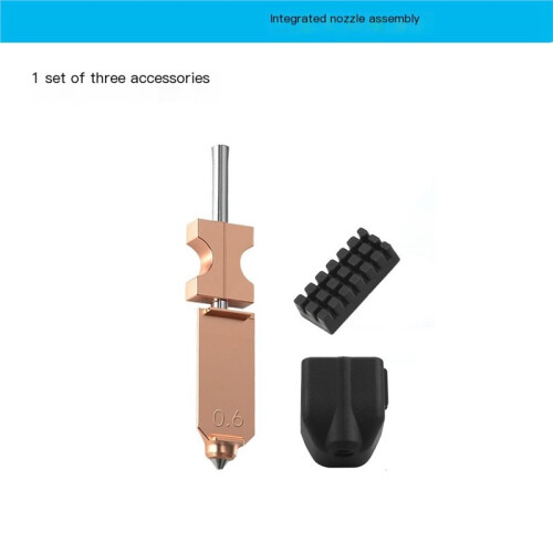 For Flashforge AD5X Nozzle Kit Flash Cast AD5X Nozzle Component Bimetal Hardened Steel for 3D Printer Accessories 1