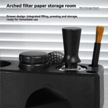 Support pour Station de Tassage de Café Compatible avec les Machines à Expresso 51 mm, 54 mm et 58 mm - Accessoires - Organisateur de Station de