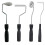 4pcs Fiberglass Roller Kit Vertical Roller Bubble Paddle Tool Laminating Roller Kit Fiberglass Laminating Roller 1