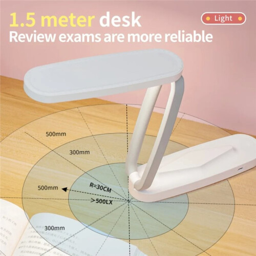 Desk Study Lamp Night Light Charging Folding Learning LED Children'S USB Desk Infinite Dimming Portable Touch Dimmable 2