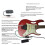Guitar Link Audio Interface System AMP Amplifier Guitar Effects Pedal Convertor Adapter Cable Jack for Phone and Tablet 3