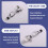 For  A1 Hotend Heating Assembly ,Hotend Mounting Kit,High-Temp Nozzle Block A1 3D Printer Accessories 5