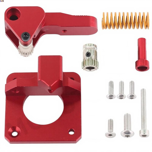 1Set 3D Printer Accessories,CR-10S PRO for -3 Btech Double Pulley Extruder,Plastic Push-in Coupler for Air  B 2